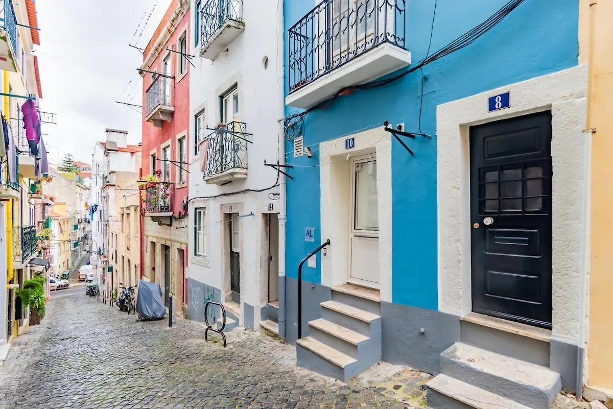 Historical Lisbon Compact Flat Apartment Portugal