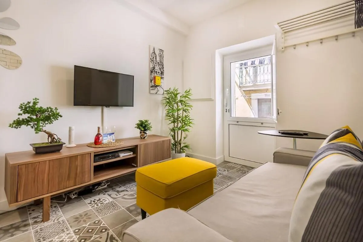 Historical Lisbon Compact Flat Apartment